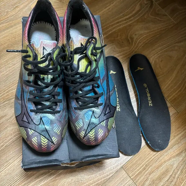 [BUNJANG] Mizuno Alpha II JPN FG 245 Soccer Cleats / 미즈노 알파 II JPN 245 축구화 FG