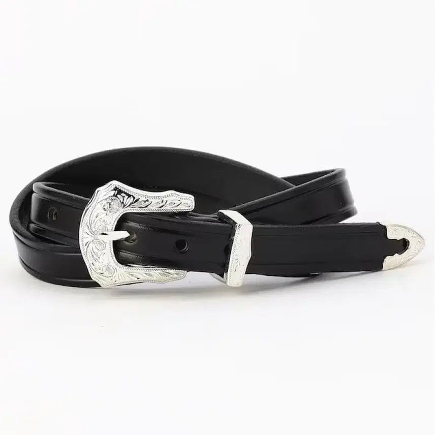 [BUNJANG] Tory Leather Western Belt Black 30 / 새상품) 토리 레더 웨스턴 벨트 블랙 30