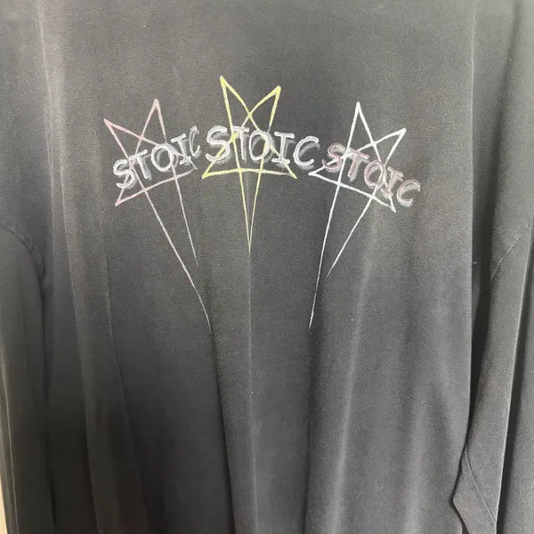 [BUNJANG] Poleruteu Doodles Star T002 Long Sleeve T-Shirt Size 3 / 폴리테루 두들 스타티002 3size