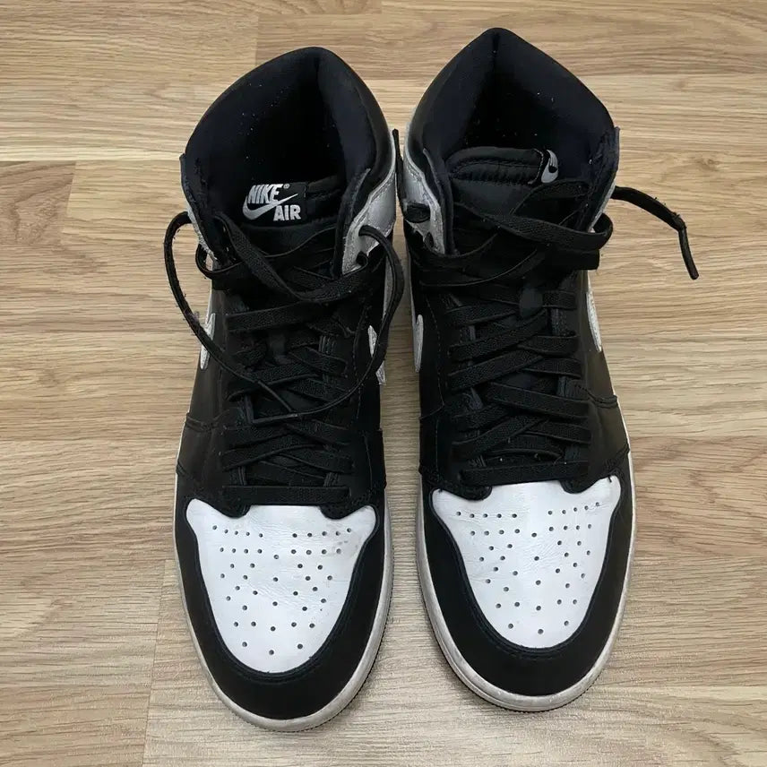 [BUNJANG] Nike Air Jordan 1 Retro High OG Black White / 나이키 에어 조던 1 레트로 하이 OG 블랙 화이트