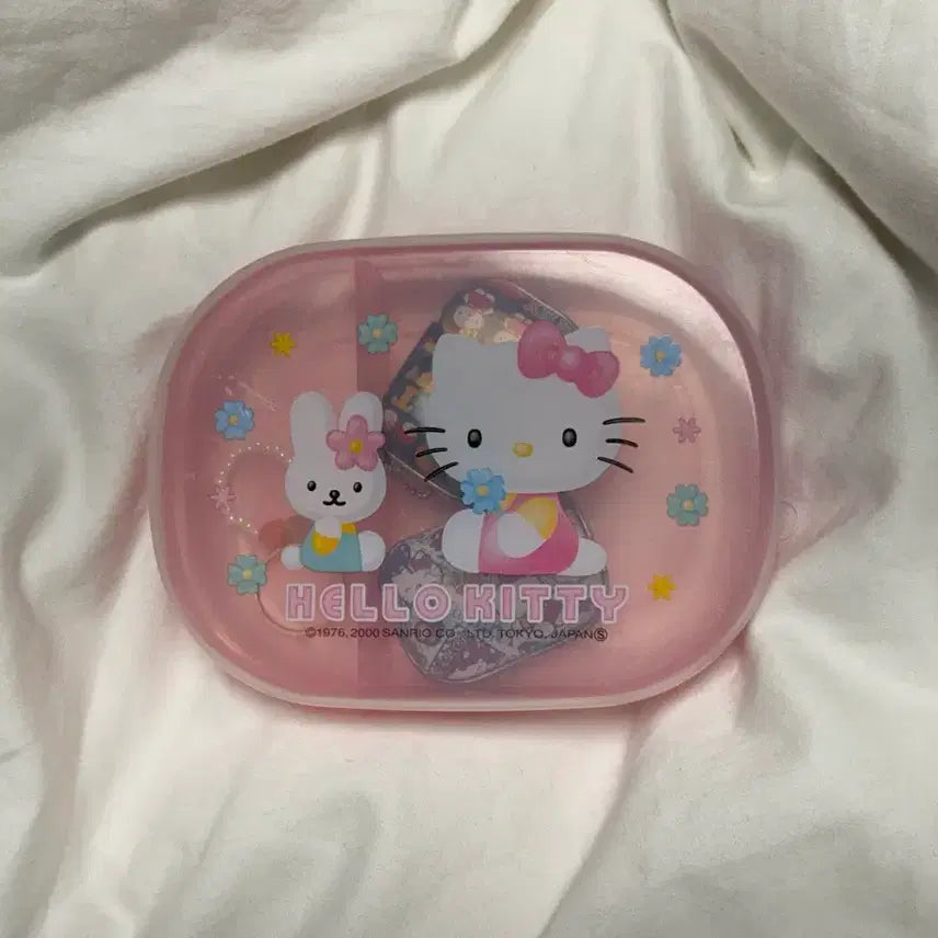 [BUNJANG] Vintage Hello Kitty Lunch Box / Storage Case / 고전키티 도시락통 소품함 케이스