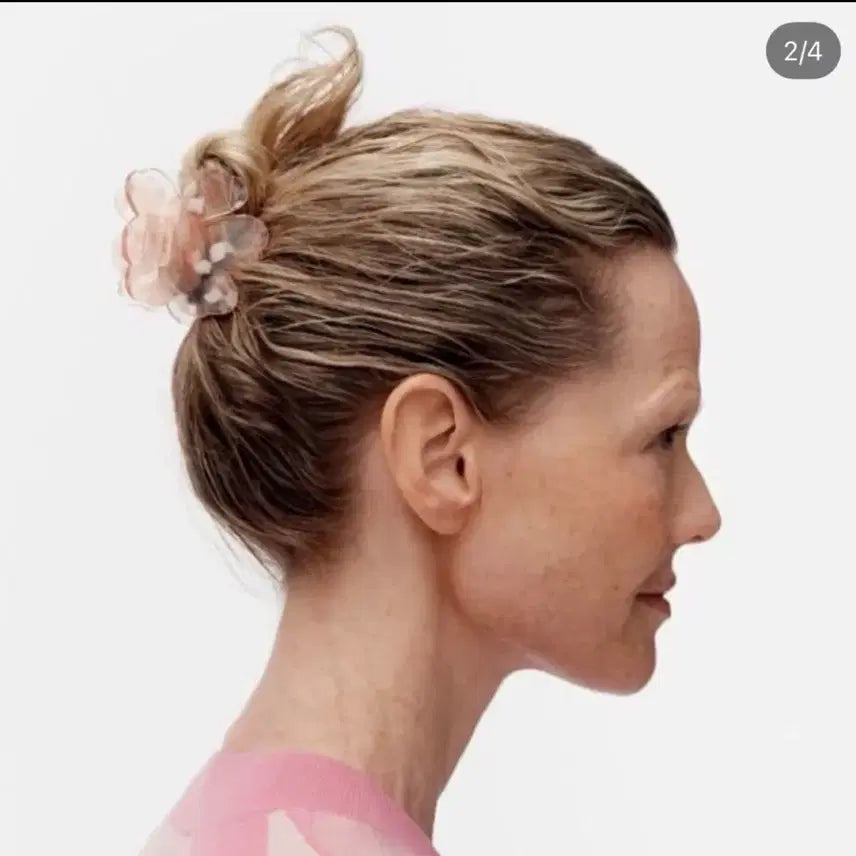 [BUNJANG] Marimekko Unikko Hair Clip Small Pink / 마리메꼬 우니꼬 헤어클립 스몰 핑크 (정가 63,000원)