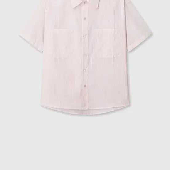 [BUNJANG] DIVEIN Grandpa Stripe Two Pocket Short Sleeve Shirt / 다이브인 GRANDPA STRIPE TWO POCKET 반팔셔츠