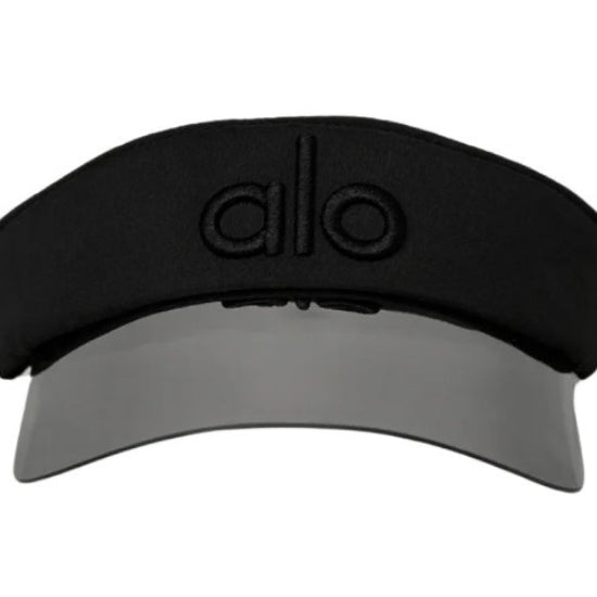 [BUNJANG] Alo Yoga AirLift Solar Visor Black Cap / 알로 alo 요가 에어리프트 솔라 바이저 블랙 모자 썬캡