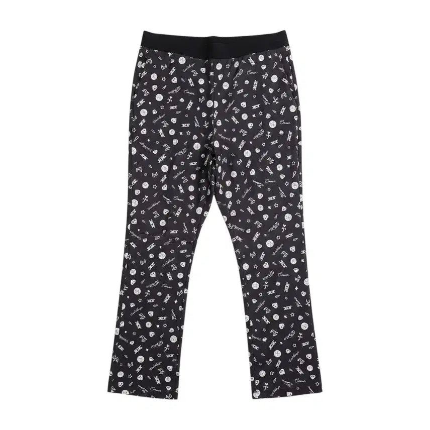 [BUNJANG] Castelbajac Lettering Golf Pants Women's Size 78 / 여성78/ 까스텔바작 레터링 골프팬츠
