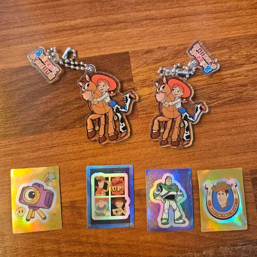 [BUNJANG] Secret Toy Story Keyring & Carabiner Set / 시크릿토이스토리 키링&카라비너