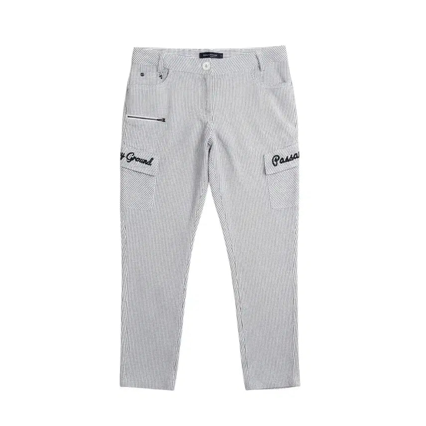 [BUNJANG] PASADII Striped Golf Pants Women's Size 70-97 / 여성 70-97/ 파사디 스트라이프 골프팬츠