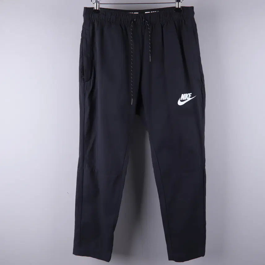 [BUNJANG] Nike NSW AV15 Woven Pants Black (M) / 나이키 NSW AV15 우븐 팬츠 바지 블랙 (M) 5071
