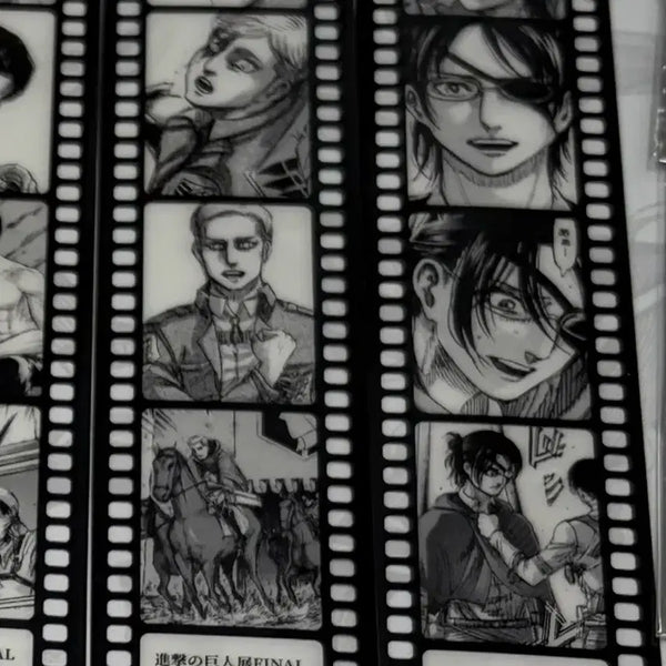 [BUNJANG] Attack on Titan Exhibition Executive Division Bookmark (Erwin, Hange) / 진격거 전시회 간부조 북마크(엘빈,한지)