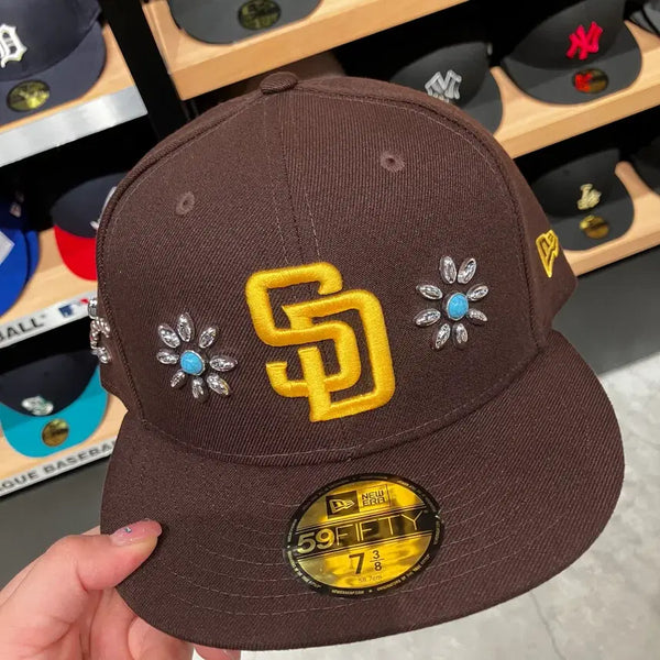 [BUNJANG] New Era San Diego Padres 59FIFTY Cap Brown / 뉴에라 샌디에고 파드레스 59FIFTY 캡 브라운