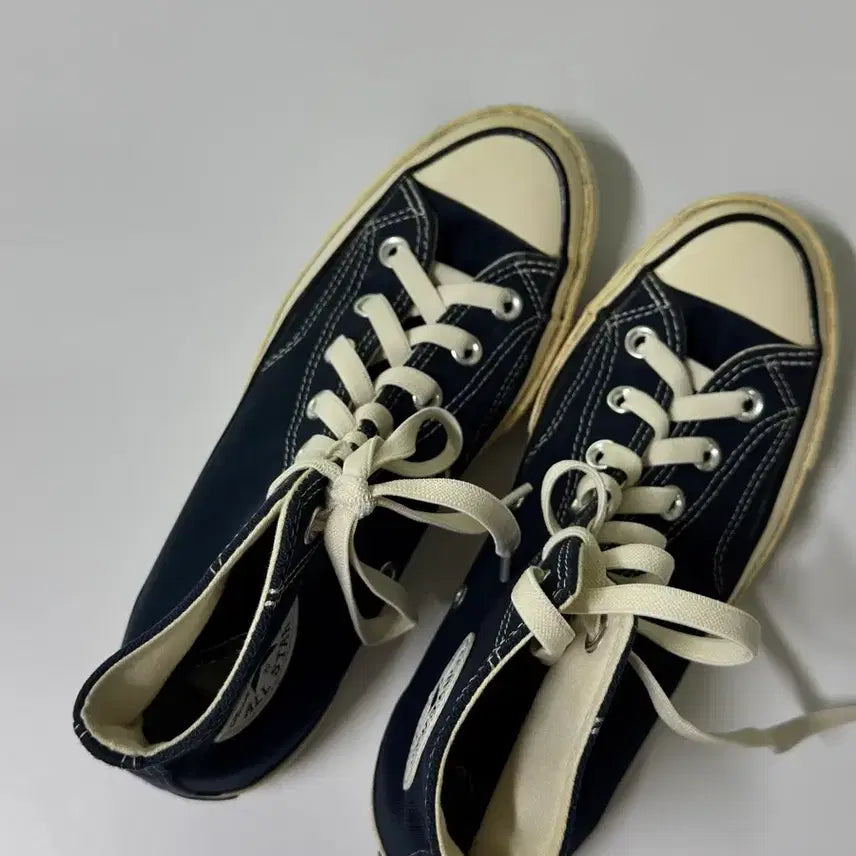 [BUNJANG] Converse Chuck Taylor All Star High-Top Sneakers (Navy) / 컨버스 척테일러 올스타 스니커즈(네이비)