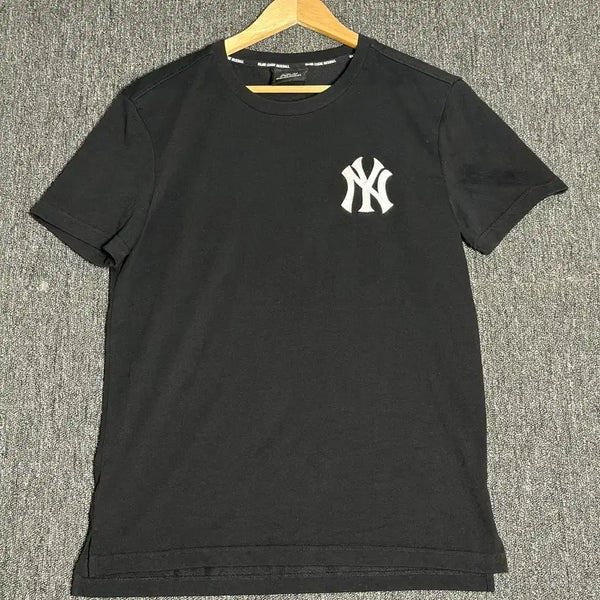 [BUNJANG] MLB New York Yankees Black T-Shirt / MLB 뉴욕 양키스 반팔 티셔츠 블랙 95