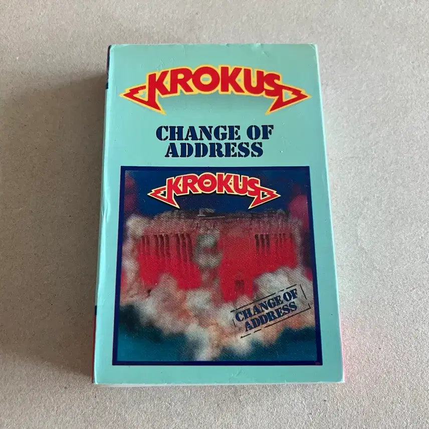 [BUNJANG] Crocus 9th Album 'Change of Address' Cassette Tape / 크로커스 9집 Change of Address 카세트테이프
