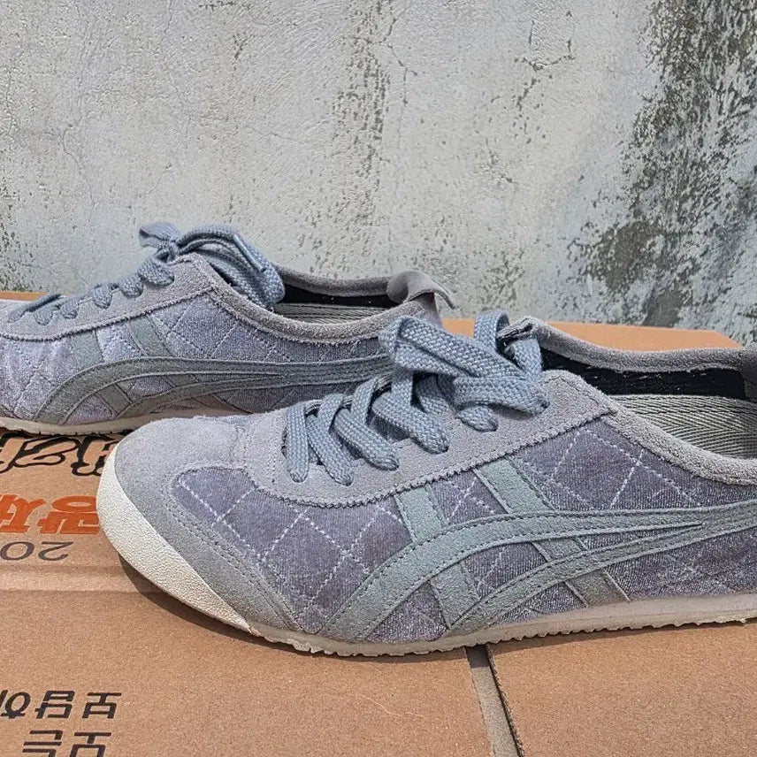 [BUNJANG] Onitsuka Tiger Mexico 66 SD Sneakers (Grey, 240) / 오니츠카타이거 멕시코66 SD 240 그레이
