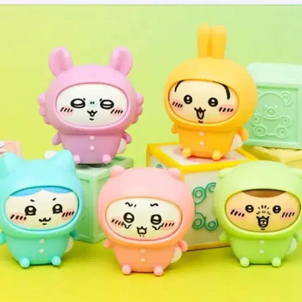 [BUNJANG] Hachiwara Face Change Figure / 먼작귀 피규어 페이스 체인지 하치와레