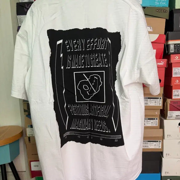 [BUNJANG] CAVEMPT White T-Shirt XXL / [XXL]CAV EMPT 카브엠트 반팔 티셔츠 (화이트)