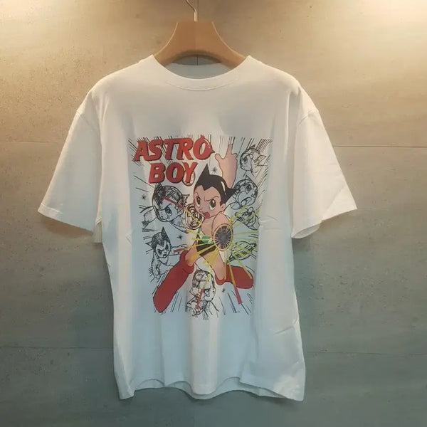 [BUNJANG] Astro Boy Graphic T-Shirt / 아톰. 그래픽 반팔 티셔츠.