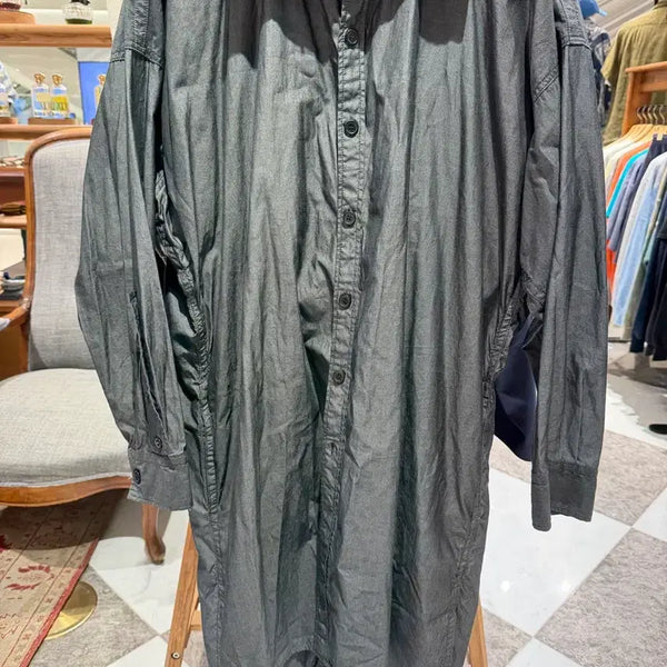 [BUNJANG] Yohji Yamamoto Pour Homme Long Shirt / 요지야마모토 롱셔츠