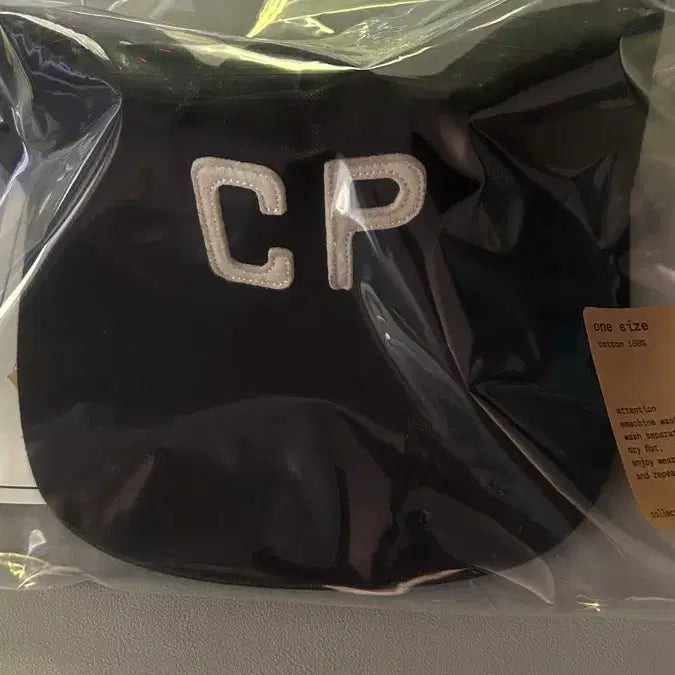 [BUNJANG] Collect Pieces CP 5-Panel Cap Black / 컬렉트피시스 cp 5패널 캡 블랙