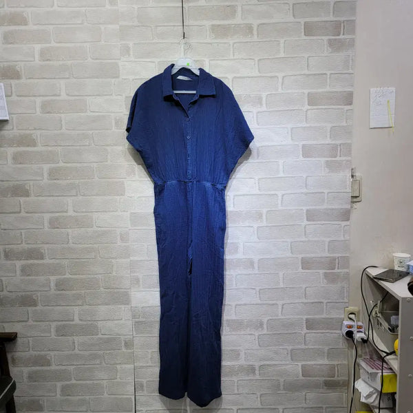 [BUNJANG] Denim Jumpsuit Size 55 / ㅊ155 데님 점프슈트 55