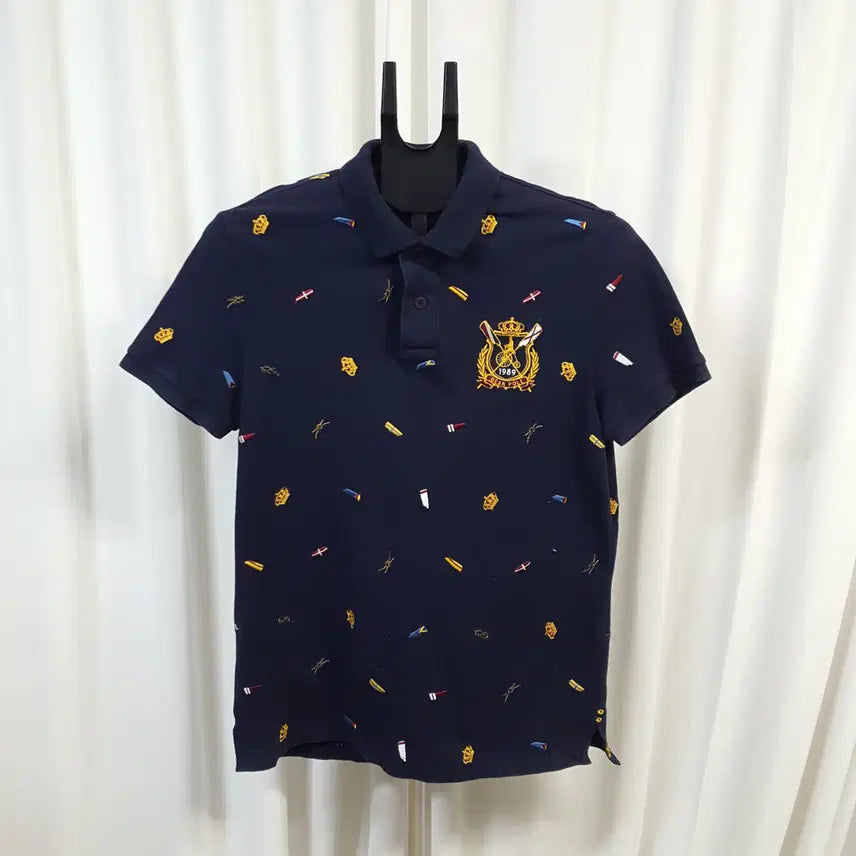 [BUNJANG] Beanpole Men's Collar Short Sleeve T-shirt / 빈폴 남성 카라 반팔티셔츠 100 오일장 0331