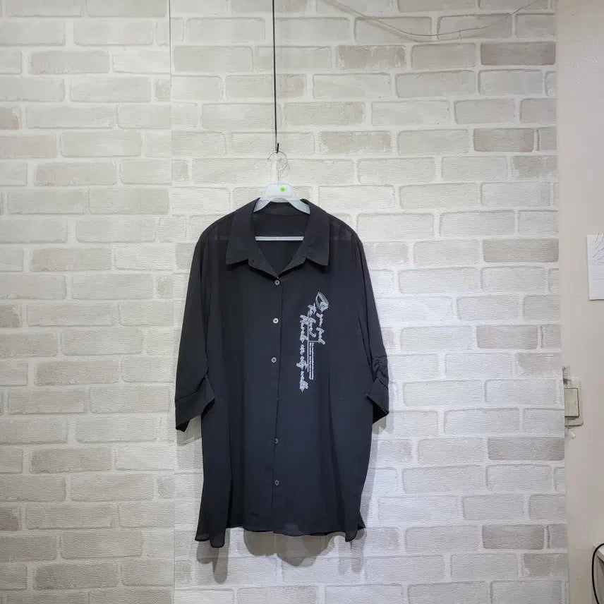 [BUNJANG] Sheer Long Sleeve Shirt / ㅊ150 시스루 롱셔츠 99