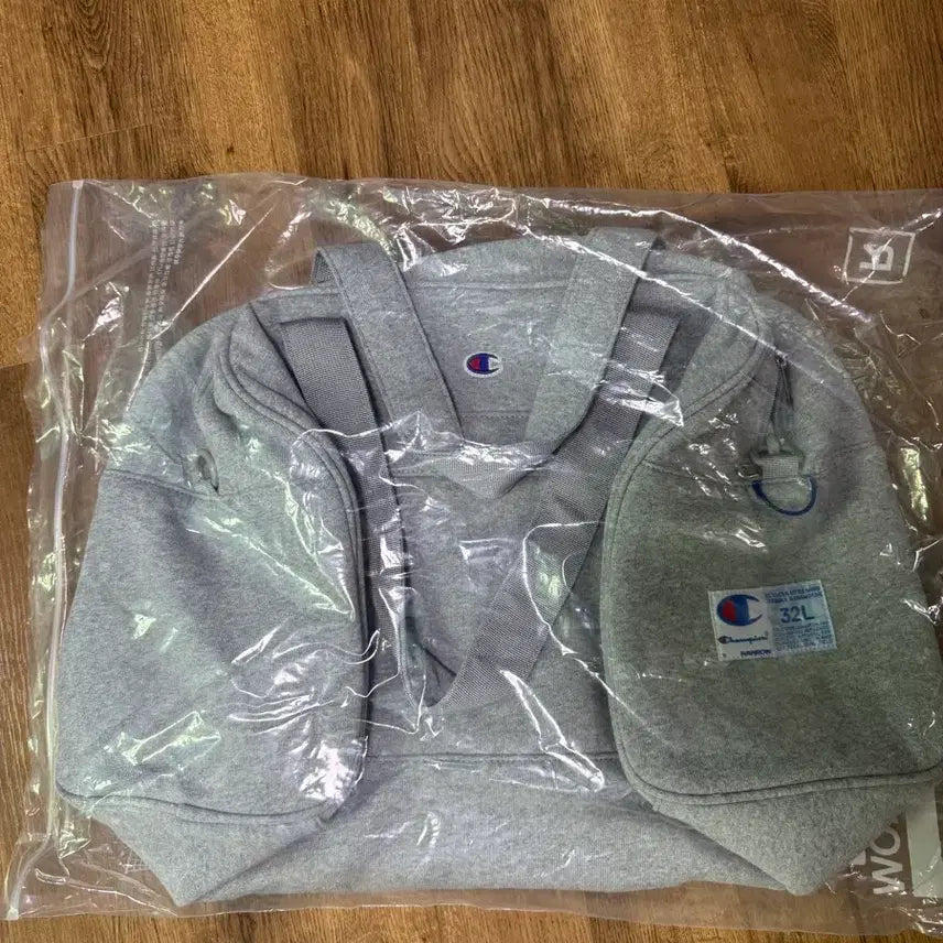 [BUNJANG] Champion LOWRLLOW Boston Bag Grey / 챔피온 로우로우 보스턴백 그레이