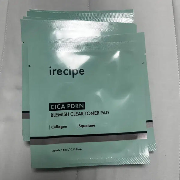 [BUNJANG] AiRecipe Cica PDRN Blemish Clear Toner Pads (58 Count) / 58매)아이레시피 시카 PDRN 흔적 토너 패드