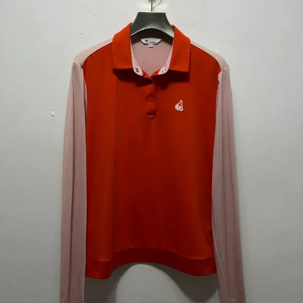 [BUNJANG] Beanpole Women's Golf Long Sleeve T-Shirt M / 빈폴 여성 골프 긴팔티셔츠 M
