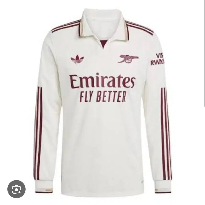 [BUNJANG] Arsenal 2025/26 Third Long Sleeve Jersey Uniform / 아스날 2025/26 써드 서드 긴팔 저지 유니폼