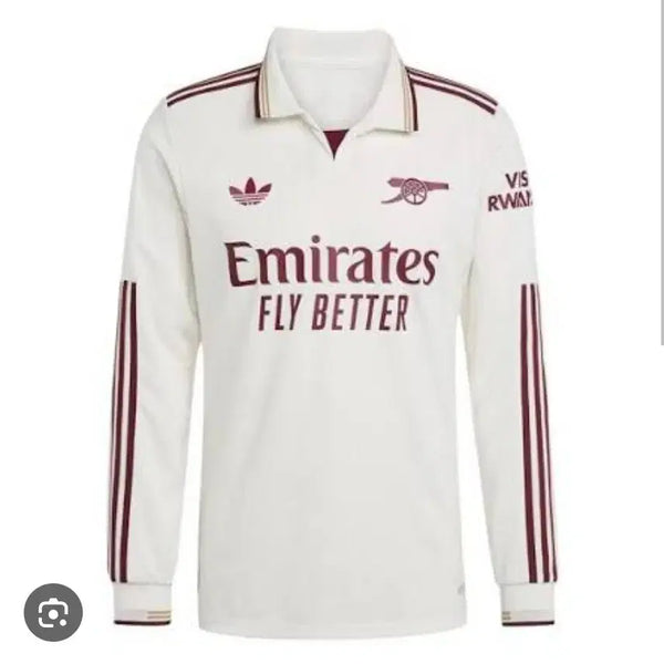 [BUNJANG] Arsenal 2025/26 Third Long Sleeve Jersey Uniform / 아스날 2025/26 써드 서드 긴팔 저지 유니폼