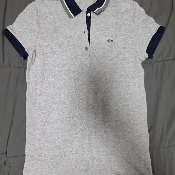 [BUNJANG] Lacoste Polo Shirt Grey / 라코스테 카라티 그레이