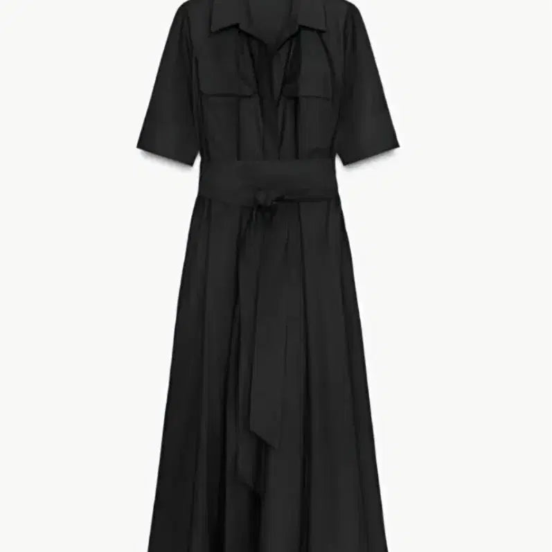 [BUNJANG] Zara Black Shirt Dress with Belt Set - Size XS / 자라 블랙 셔츠 원피스 벨트 세트 XS 새제품