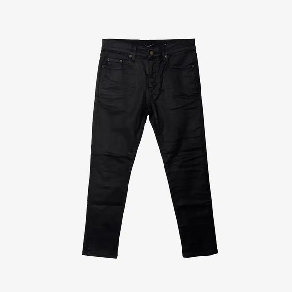 [BUNJANG] Saint Laurent Black Back Logo Skinny Pants Size 32 / [32] 생로랑 527389 블랙 백로고 스키니 팬츠 4WQNMX7P