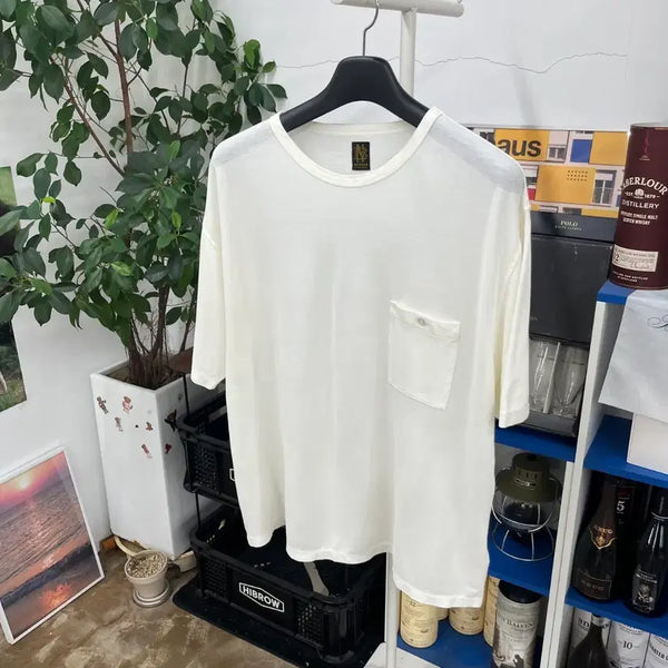 [BUNJANG] Batoner Cotton Pocket Short Sleeve T-Shirt Size 3 / 바토너 코튼 포켓 반팔 티셔츠 3