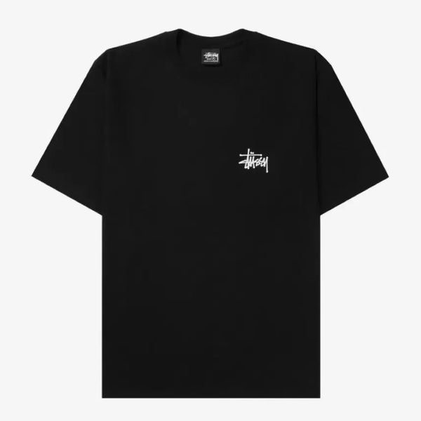 [BUNJANG] Stussy Basic Logo T-Shirt Black / 스투시 베이직 스투시 티셔츠 블랙