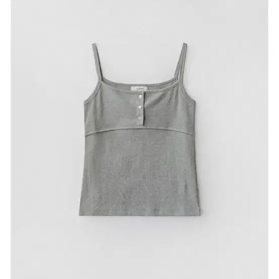 [BUNJANG] Anniz Button Sleeveless Grey New Product / 앤니즈 버튼 슬리브리스 그레이 새상품