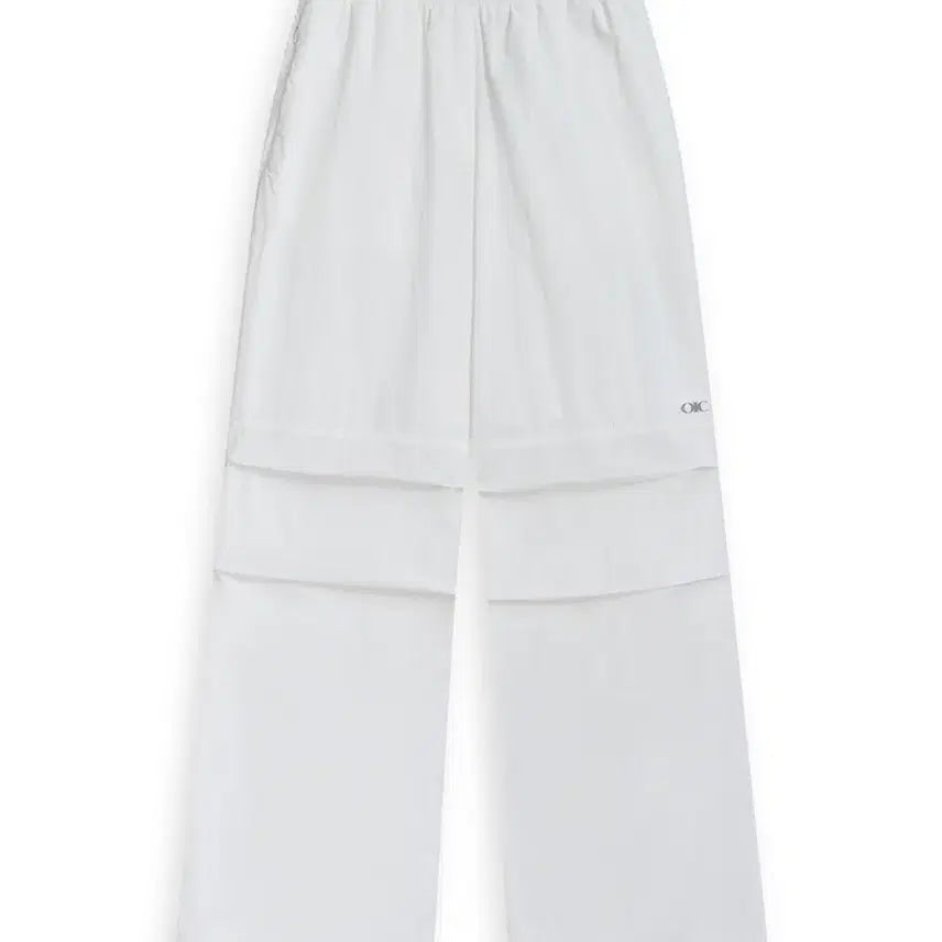 [BUNJANG] OIOI COLLECTION Reflect Parachute Pants White / [오아이오아이컬렉션/OIC] 리플렉트 파라슈트 팬츠 [WHITE]