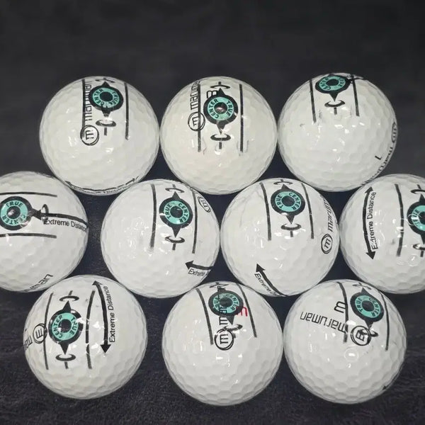 [BUNJANG] Maruman 3-Piece Lost Golf Balls (30 Count) / 무배 편심잡은볼 마루망 3피스 30개 로스트볼