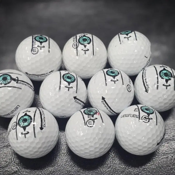 [BUNJANG] Maruman 3-Piece Offset Core Golf Balls (60 Count) / 무배 편심잡은볼 마루망 3피스 60개 로스트볼