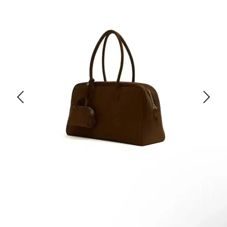 [BUNJANG] Noir Nine Suede Hug Bag Brown / 누아르나인 스웨이드 허그백 브라운