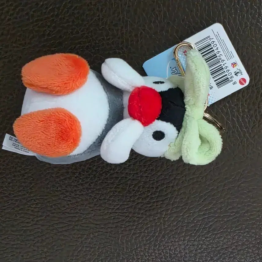 [BUNJANG] Pingu Pinguin Face Wash Keychain Doll / 핑구 핑가세안 키링 인형