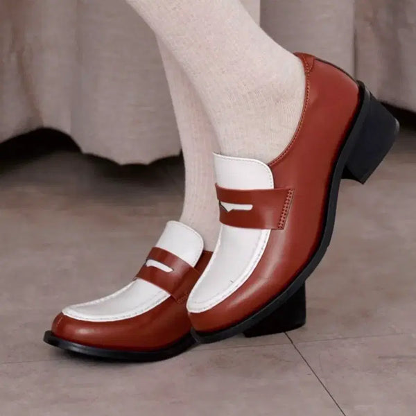 [BUNJANG] Relevé by Relevé x Jjoo Unnie Classic Loafers - Size 245 / 새상품 쭈언니 x 레브바이레브 클래식 로퍼 여자 구두 245