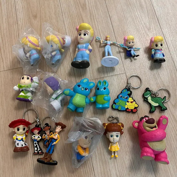 [BUNJANG] Toy Story Character Figure Bundle Set (Bo Peep, Woody, Buzz, Jessie, Ducky, etc.) / 토이스토리 일괄(보핍, 우디, 버즈, 제시, 더키 등)