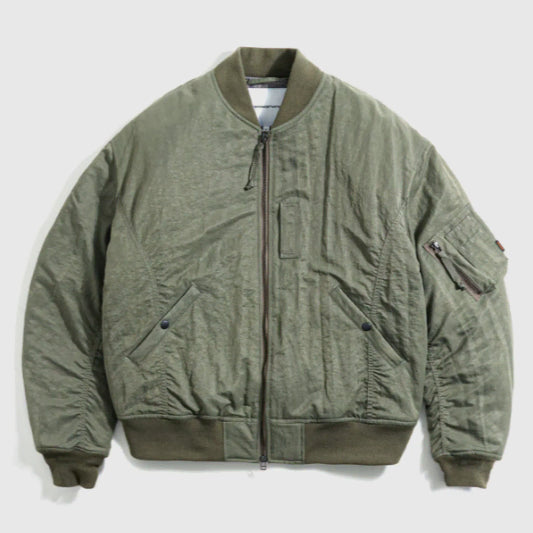 [BUNJANG] Espionage Airflow Nylon MA-1 Jacket [M] / 에스피오나지 에어플로우 나일론 MA-1 [M]