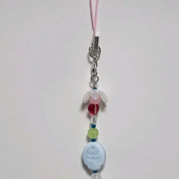 [BUNJANG] Fish Bead Keychain / 물고기 비즈키링