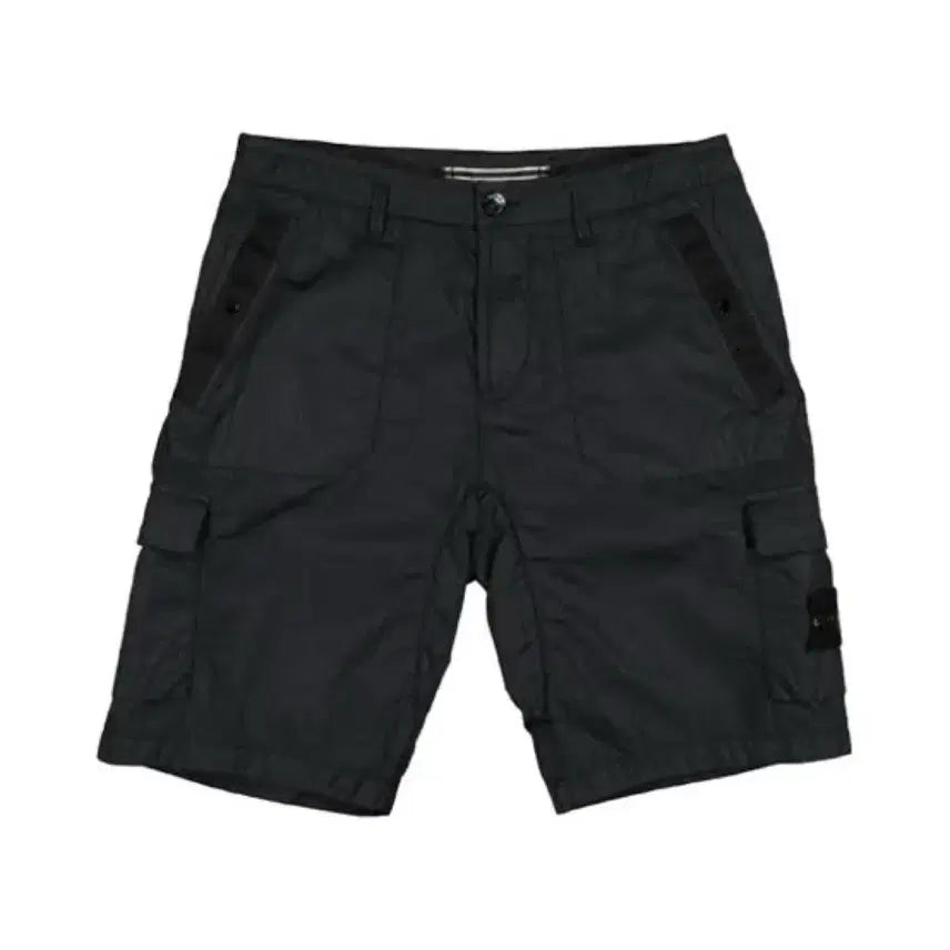 [BUNJANG] Stone Island Nylon Metal Seersucker Shorts Black 7215L1029 / [30] 스톤 아일랜드 나일론 메탈 시어서커 쇼츠 블랙 7215L1029