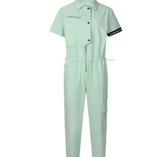 [BUNJANG] Master Bunny Short-Sleeve Jumpsuit Mint Size 2 / 마스터바니 반팔 점프슈트 민트 2호