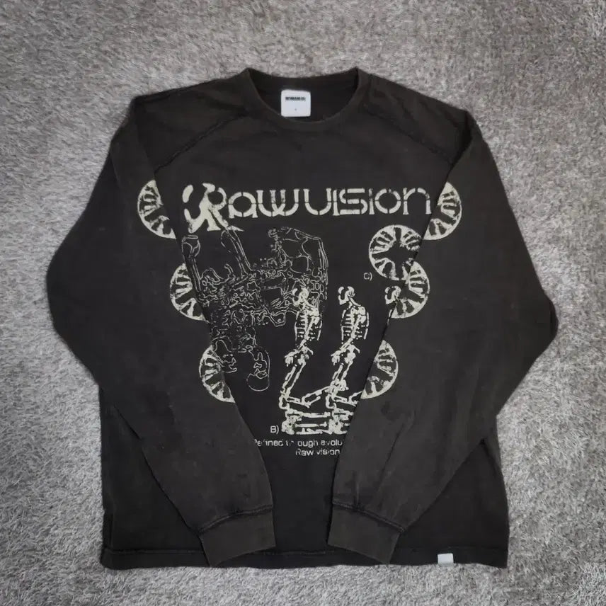 [BUNJANG] No Manual Long Sleeve T-Shirt / 노매뉴얼 긴팔티