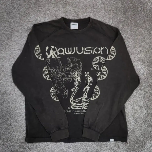 [BUNJANG] No Manual Long Sleeve T-Shirt / 노매뉴얼 긴팔티